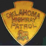 OKLAHOMA HIGHWAY PATROL PIN MINI PATCH PIN